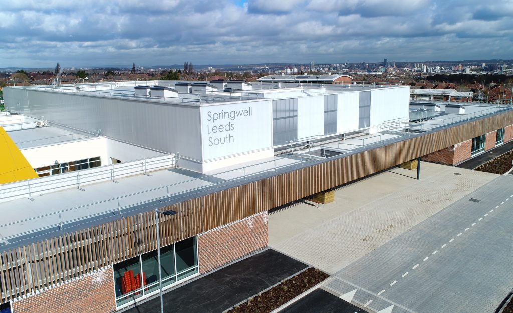 Secondary School aerial photo